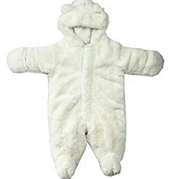 polar bear onesie baby